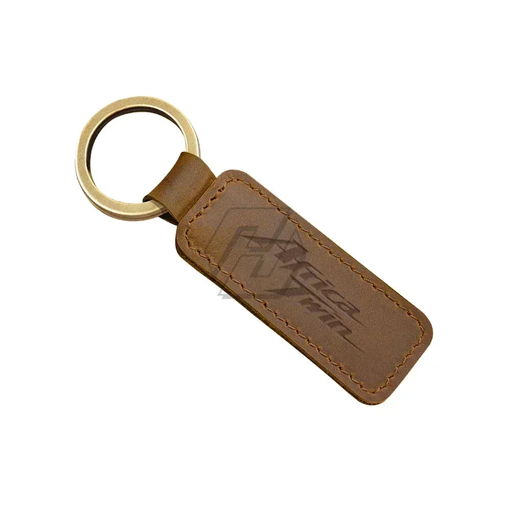 Porte Clefs Africa Twin en cuir