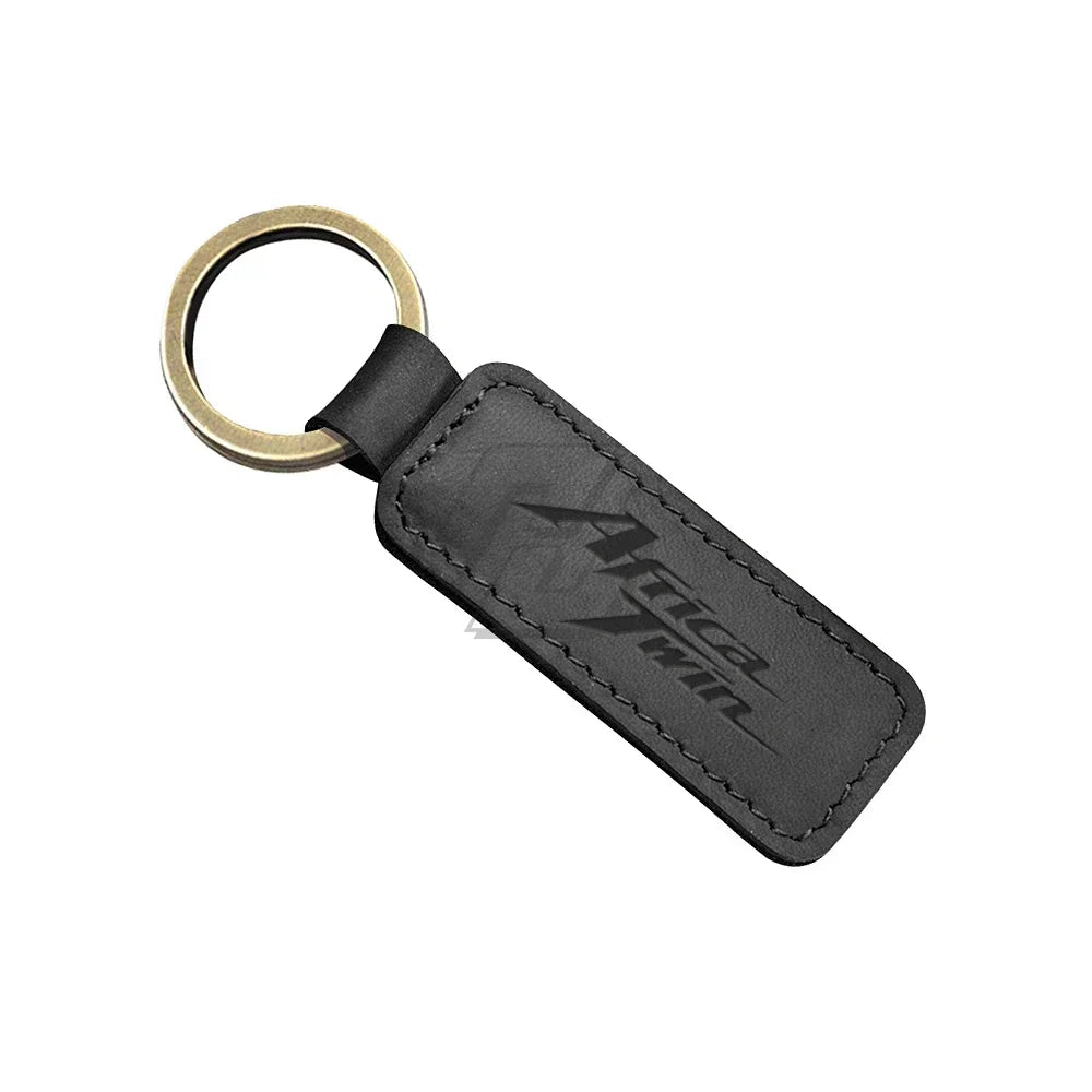 Porte Clefs Africa Twin en cuir