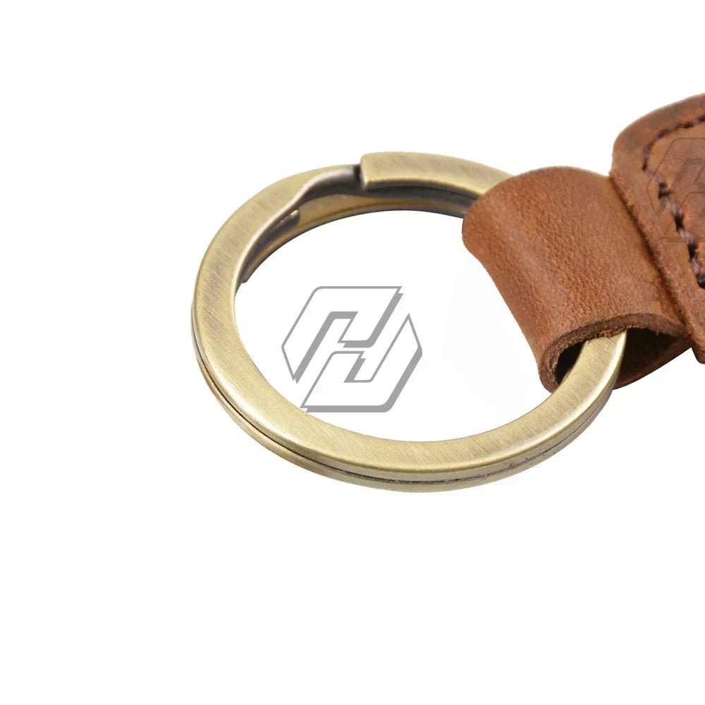 Porte Clefs Africa Twin en cuir